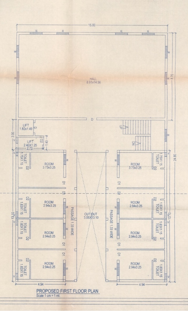 First Floor plan